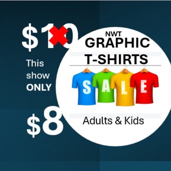 TONIGHT🎁YOU WON🔥Amzing T-Shirt🔥Live Show SAT Oct 18 EST between 5-6pm - Picture 1 of 4